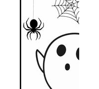 Halloween cute notebookj: A notebook for thoughts and cozy nights For hearts and late-night scribbles pages for your ideas and dreams