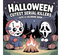 Halloween Cutest Serial Killers Book | Fun and Stress Relief | Perfect for Adults (Bold and Easy Coloring Book)