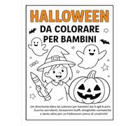 Halloween da Colorare per Bambini: Zucche, Fantasmini, Streghette e Caramelle