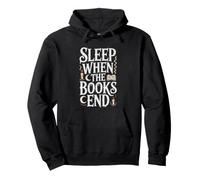 Halloween Dark Reader Bookworm Mystery Books Spooky Horror Sudadera con Capucha