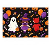 Halloween Day of the Dead Backdrop Banner Party Decor Garden Flag