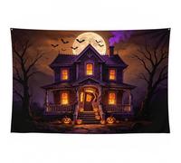 Halloween Day of the Dead Backdrop Banner Party Decor Garden Flag