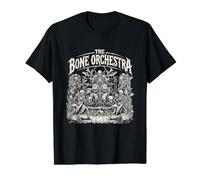 Halloween de Heavy Metal de The Bone Orchestra Camiseta gráfica económica, Hombre, Negro, XL