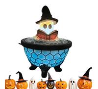 Halloween De La Cadena Ligera Fantasma | 12.5cm LED NACHTLICHT DEKO Para La Habitación De Los Niños | Luces Fantasmas Espeluznantes | Lámpara De Resina Con Energía USB Con Luz Cálida Para Decoración D