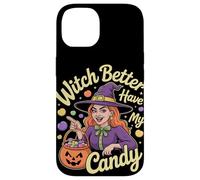 Halloween de murciélago hasta los huesos Carcasa para iPhone 14