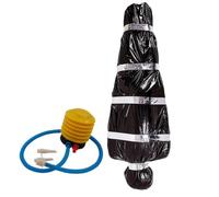 Halloween Dead Body Prop - Bolsa de cadáver falsa para decoración de | Juego de accesorios de cuerpo muerto de Halloween de alta calidad para decoración al aire libre, cadáver falso en una bolsa