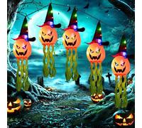 Halloween Decoracion Calabaza Decoración Casa Adornos Calabazas Decorativas Exterior Otoño Puerta Hallowen Decorar Interior Haloween Fiesta Pumpkin Kit Abobora Decoração Jardin Accesorio Colgable 5pcs