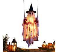 Halloween Decoration Outdoor -5FT Large Hanging Swing Ghost Halloween Decor