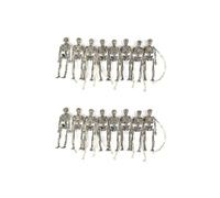 Halloween Decorations Props Trick Supplies DIY Skeleton Human Skeleton Set