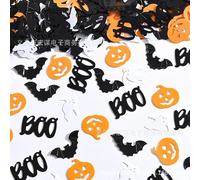 Halloween Deko Konfetti,Halloween Dekoration Confetti,Fledermaus Streudeko,Spinne Tischdeko,Boo Deko,Halloween Party Konfetti,Gespenster,Kürbisse,Horror Desktop Dekoration