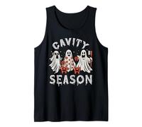 Halloween Dentista Fantasma Asistente Dental Temporada de Camiseta sin Mangas