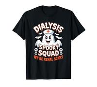 Halloween Dialysis Squad Nurse Tech Boo Crew Pumpkins Camiseta