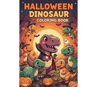 Halloween Dinosaur Coloring Book