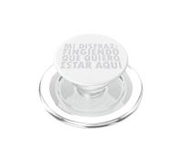 Halloween Disfraz: Fingiendo Que Quiero Estar Aquí - Español PopSockets PopGrip para MagSafe