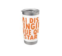 Halloween Disfraz: Fingiendo Que Quiero Estar Aquí Vaso térmico de acero inoxidable de doble pared
