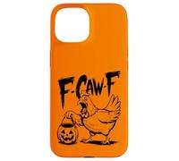 Halloween, Divertido F-Caw-F Gallo Juego De Palabra De Palabra Meme, Viral Carcasa para iPhone 15