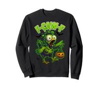 Halloween Divertido Pollo FCAWF Humor Cita Memes de Gallo F-Caw-F Sudadera