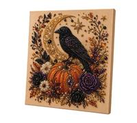 Halloween DIY Pearl Art For Beginners,5D Halloween Pearl Beads Art For Home