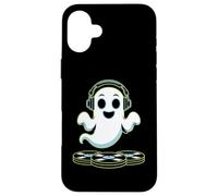Halloween DJ Fantasma Con Discos Carcasa para iPhone 16 Plus