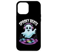 Halloween DJ Fantasma Spooky Beats Fiesta Música Carcasa para iPhone 12 Pro Max