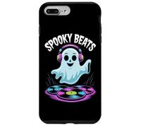 Halloween DJ Fantasma Spooky Beats Fiesta Música Carcasa para iPhone 7 Plus/8 Plus