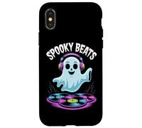 Halloween DJ Fantasma Spooky Beats Fiesta Música Carcasa para iPhone X/XS