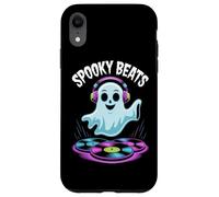 Halloween DJ Fantasma Spooky Beats Fiesta Música Carcasa para iPhone XR