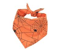 Halloween Dog Buff - Bandana De Mascota De Triángulo Ajustable | Toalla De Saliva De Diseño De Calabaza De Calabaza Lavable Para Perros Y Cachorros | Lindo Accesorio De Disfraces De Halloween Para Fie