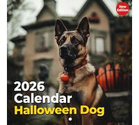 Halloween Dog Calendar 2026: A year filled with playful pups dressed for spooky celebrations