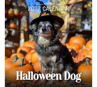 Halloween Dog Calendar 2027: Spooky Costumes and Adorable Pups for the Season