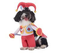 Halloween Dog Costumes, Funny Red Cape Outfit, Dog Halloween Costumes, Cute & Cozy for Parties & Social Media (PF97,Small)
