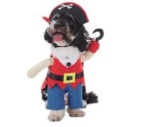Halloween Dog Costumes, Funny Red Cape Outfit, Dog Halloween Costumes, Cute & Cozy for Parties & Social Media (PF96,Small)