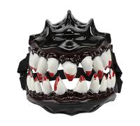 Halloween Dog Muzzle with Teeth, Creepy Dog Costume, Spooky Prop Halloween Costume, Hilarious Dog Muzzle, Anti-Bite Werewolf Dog Muzzle, Funny Dog Costume, Pet Halloween Accessories