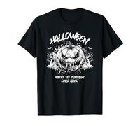 Halloween Donde Las Calabazas Cobran Vida Cara de Payaso Aterrador Camiseta
