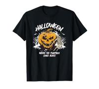 Halloween Donde Las Calabazas Cobran Vida Linterna fantasmal Camiseta