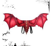 Halloween Dragon Wings - Cosplay Dress Up | 3D Dragon Costume Wings | Non-Woven Fabric Accessory | Elastic Shoulder Straps for Kids & Adults | Fantasy Outfit for Party and Festival
