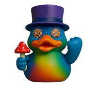 Halloween Duck Figurine - Halloween Duck Ornaments | Colorful Table Decor Ducks Figurine with Humorous Gesture, Halloweenn Animal Sculpture For Lockers Shelf TV Prop Table Bedroom Bookshelves