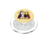 Halloween Ducks In A Row Spooky Birds Women Girls Kids PopSockets PopGrip para MagSafe