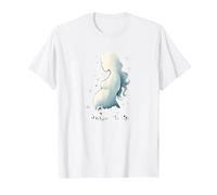 Halloween Embarazo Fantasmal Mama-To-Be Spooky Maternity Camiseta, Hombre, Blanco, XXL