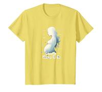 Halloween Embarazo Fantasmal Mama-To-Be Spooky Maternity Camiseta, Niños, Limón, 3 años