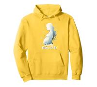 Halloween Embarazo Fantasmal Mama-To-Be Spooky Maternity Sudadera con Capucha, Unisex para Adultos, Limón, M