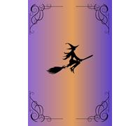 Halloween Enchanted Journal: Lined pages with cute little bats and a black cat