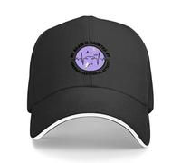 Halloween Epilepsy Seizure Awareness My Brain is Haunted Baseball Cap Hip Hop Beach Hat Fashion Beach Women's Beach Visor Men's