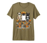Halloween, ¿Eres Falloween, Jesús, Lindos Gatos Retro Cristianos? Camiseta Premium