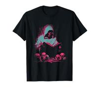 Halloween Espeluznante Oscuro Grimorio Negro Magia Oculto Miedo Camiseta