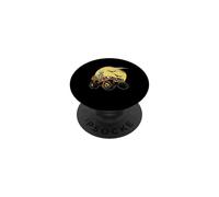 Halloween Esqueleto Montando Monster Truck Truco O Trato Miedo PopSockets PopGrip Adhesivo