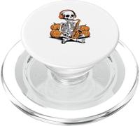 Halloween Esqueleto Saxofón Saxofonista PopSockets PopGrip para MagSafe
