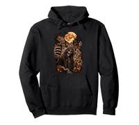 Halloween Esqueleto Selfie Castillo Encantado Horror Sudadera con Capucha