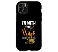 Halloween Estoy con la Bruja Ella me Tiene bajo su Hechizo Carcasa para iPhone 11 Pro