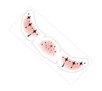 Halloween Face Stickers, Scary Eye Makeup Decals with Bat Pumpkin Handprint Designs, Adhesive Carnival Costume Accessories for Kids Festival Party Decoration, Spooky Reusable Face Art